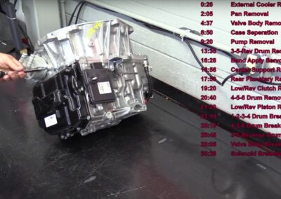 Vidéo : Démontage de la transmission automatique à 6 vitesses BMW TF-72SC